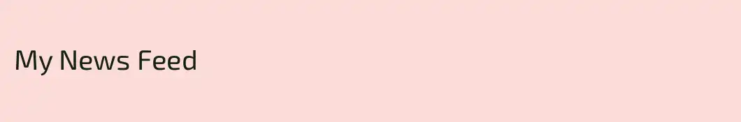 My News Feed